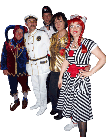 Die Kinderfasching-Macher des SCC