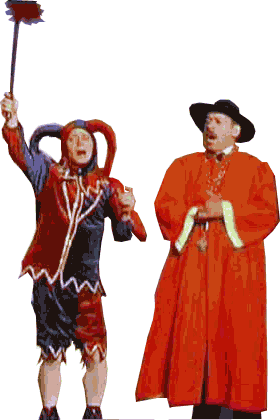 Narr Peter I. und  Peter Kardinal von Wackes